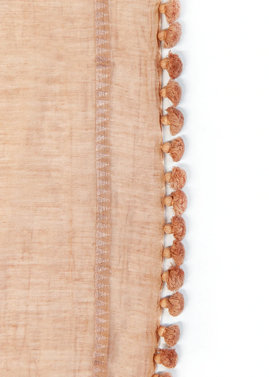 Load image into Gallery viewer, Dupatta Plain Shawl Nut - ONE SIZE - Sarong
