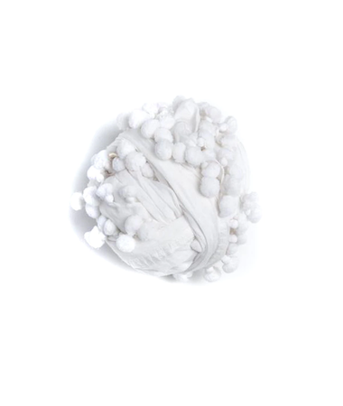 Dupatta Plain Shawl White - ONE SIZE - Sarong