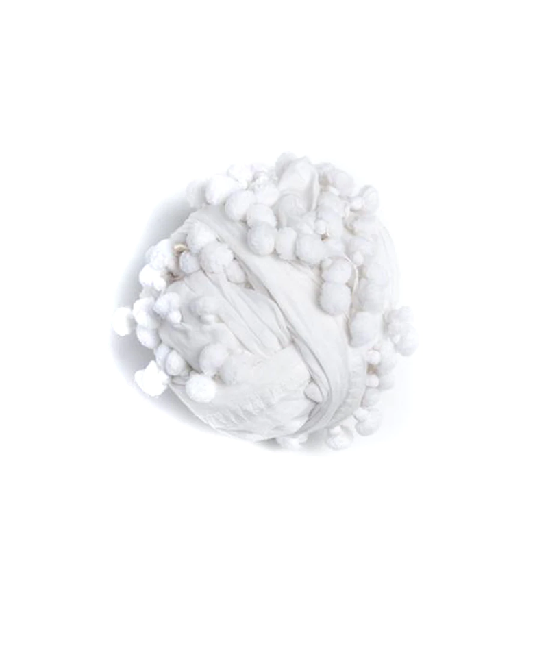 Dupatta Plain Shawl, White