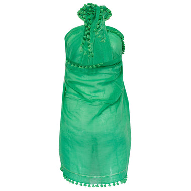 Dupatta Plain Shawl Island Green - ONE SIZE - Sarong