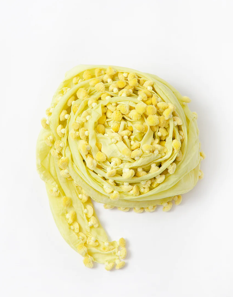 Womens Yellow Scarf