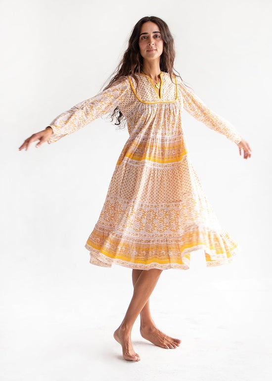 Load image into Gallery viewer, Nitika Nima Dress Quilt Sun - Dress
