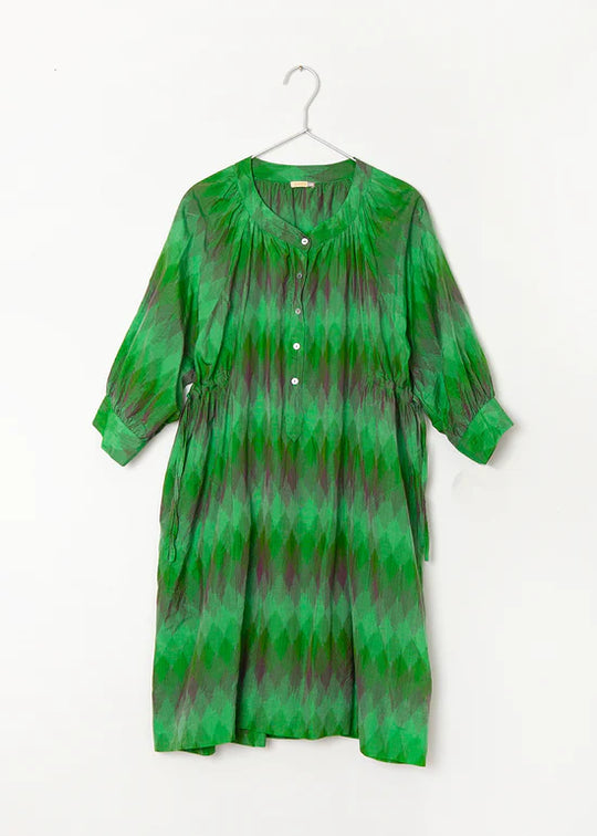 Womens Ikat Print Dress