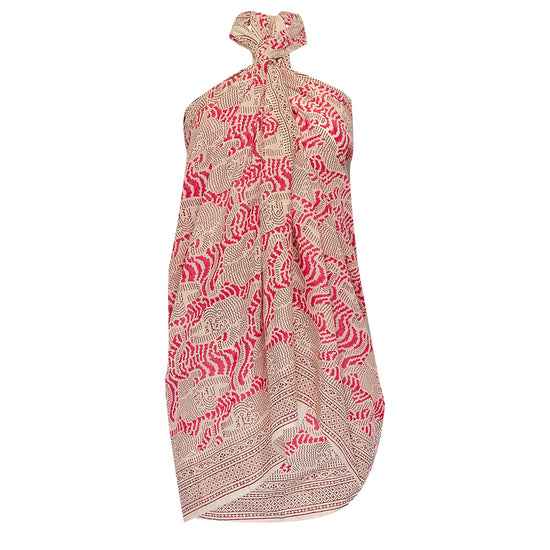 Tiger Pareo Pink