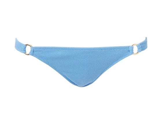 Load image into Gallery viewer, Bari Ridges Blue Bikini Bottom
