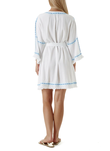 Belted Kaftan Dress