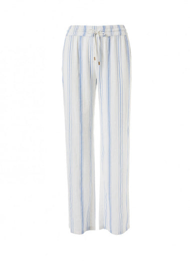 Melissa Odabash Krissy Trousers Blue Stripe - Bottoms