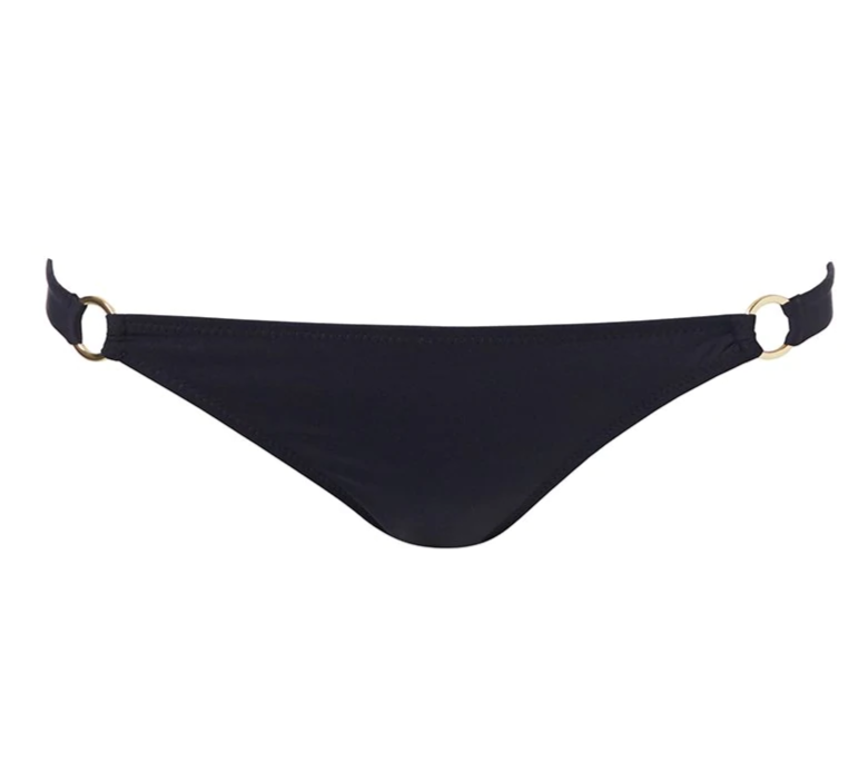 St Barts Black Bikini Bottom