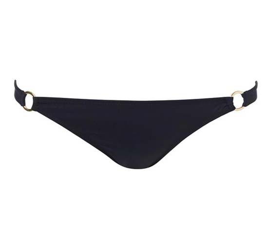 Load image into Gallery viewer, St Barts Black Bikini Bottom
