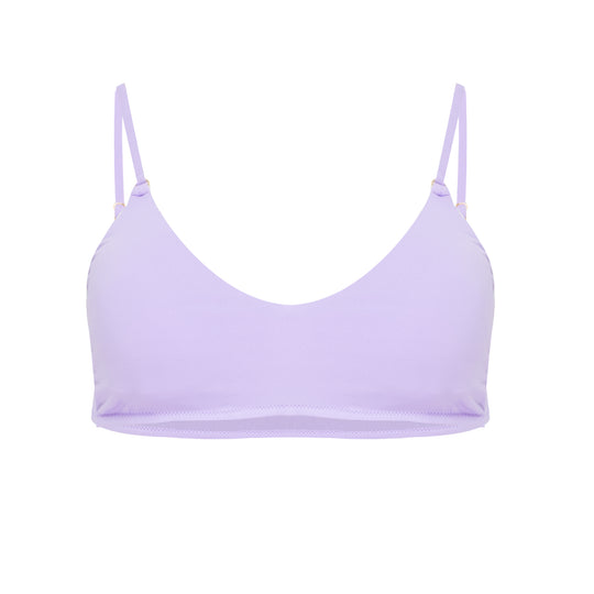 Vienna Lilac Bikini Top