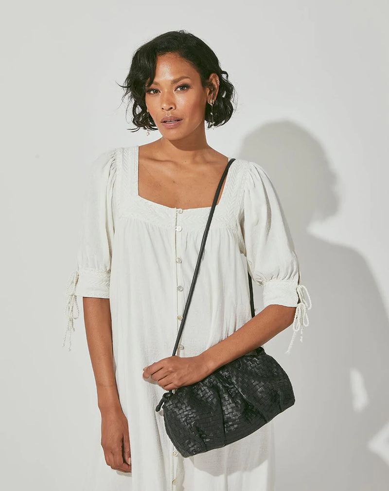 Mini Gigi Woven Crossbody