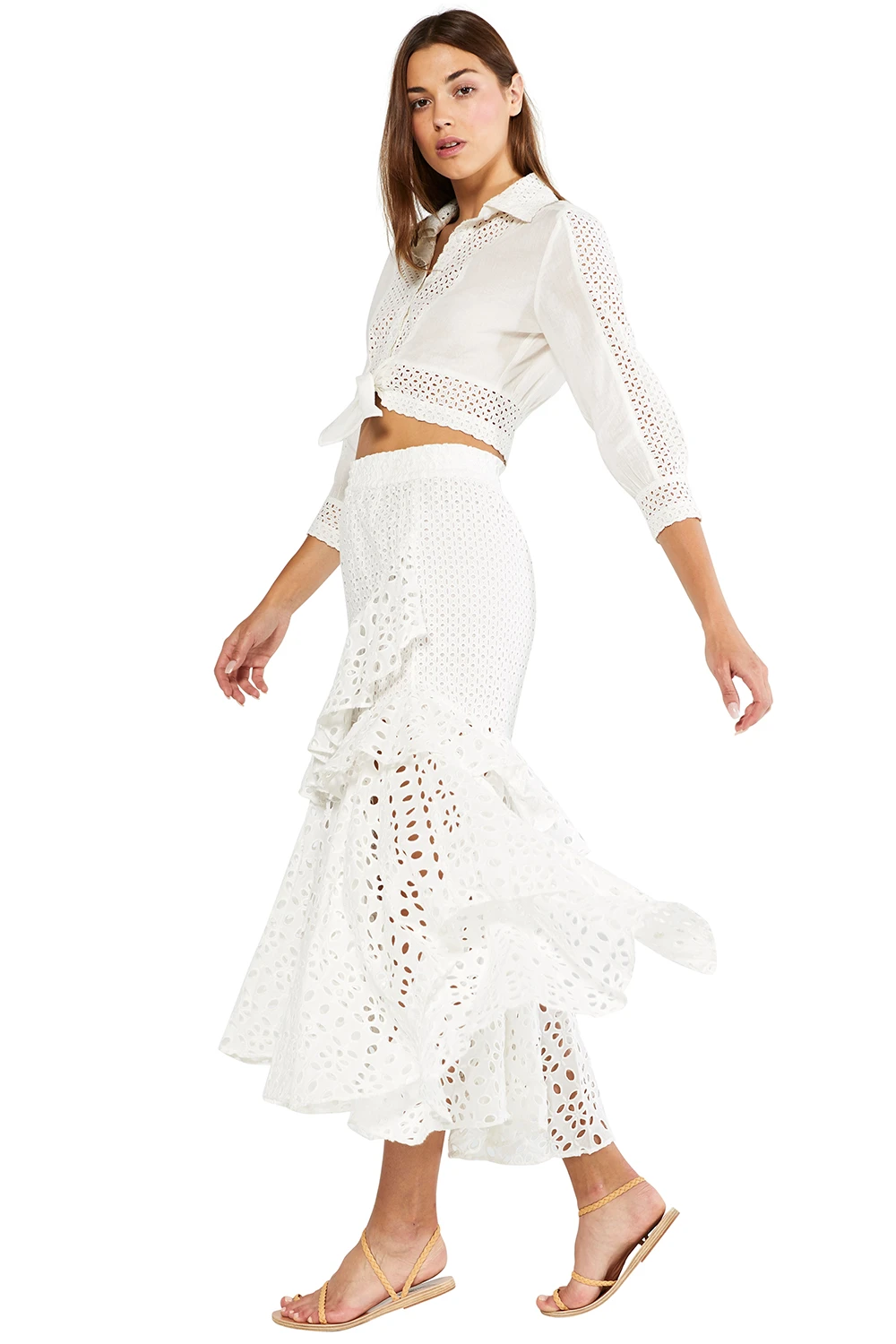 Load image into Gallery viewer, Mira Top Ivory Ivein - Top
