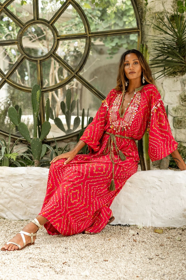 Designer Long Summer Dress