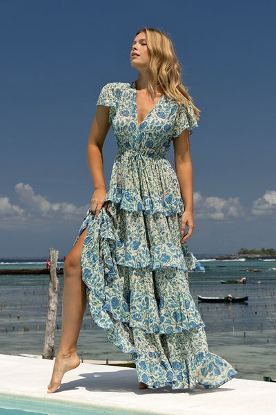 Beach floral 2025 dress