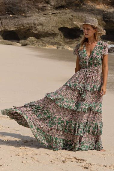Layered Maxi Dress