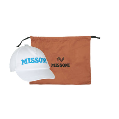 Missoni Kids White Baseball Cap