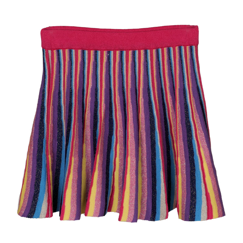 Multicolour Striped Skirt for Girls