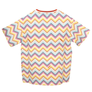 Girls Designer Top with Zig Zag Print
