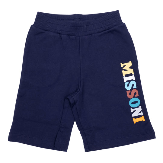 Boys Jersey Shorts in Navy Blue