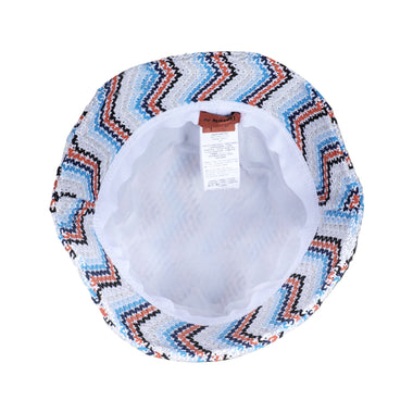 Zig Zag Blue/White Bucket Hat - Boys Hat