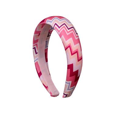 Kids Padded Headband in Pink/Multicolour