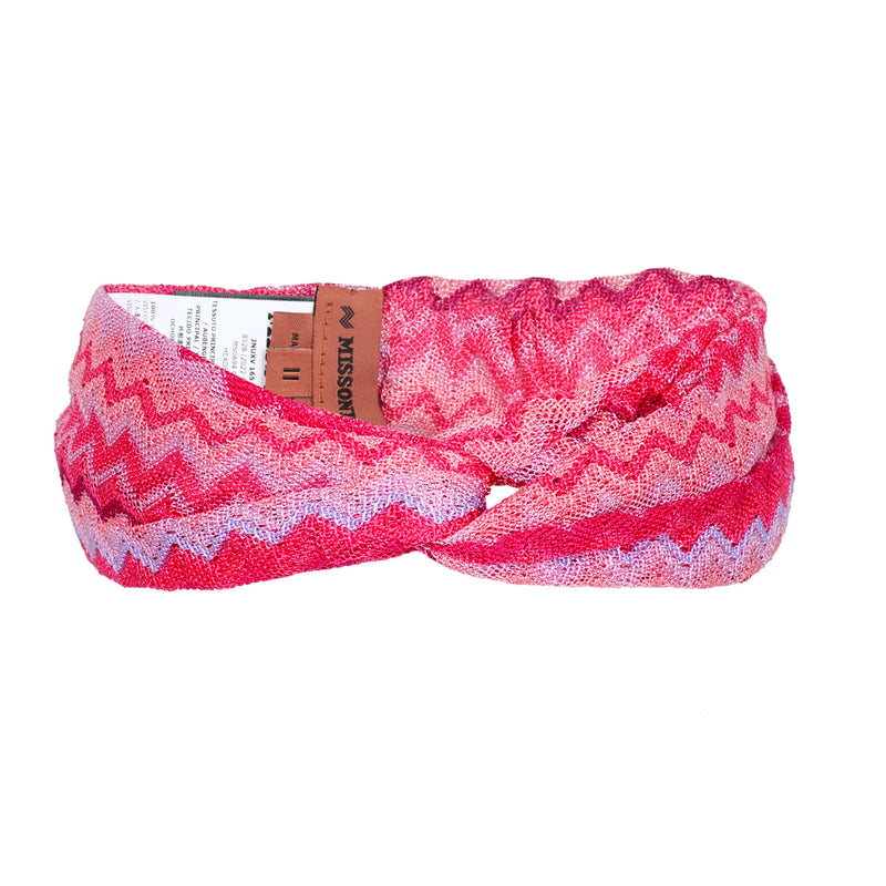 Pink Woven Headband for Girls