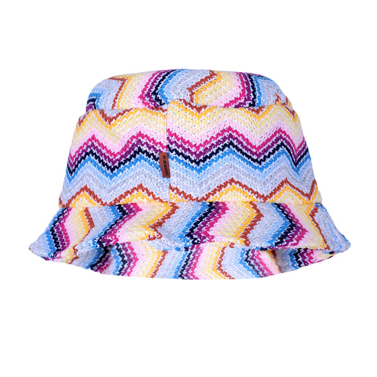 Load image into Gallery viewer, Zig Zag Colourful Bucket Hat
