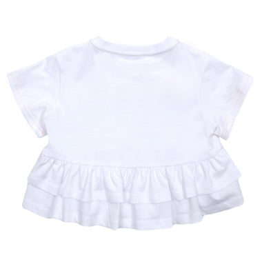 MIssoni Kids White T Shirt for Girls