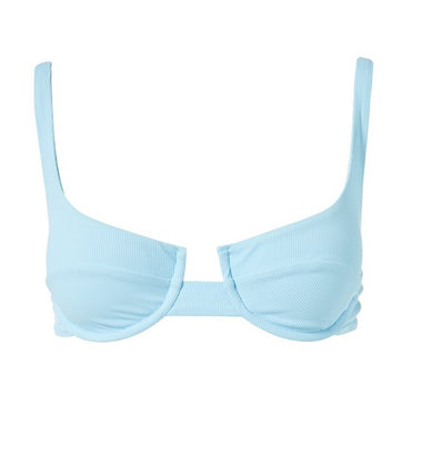 Montreal Sky Rib Bikini Top - Bikini Top