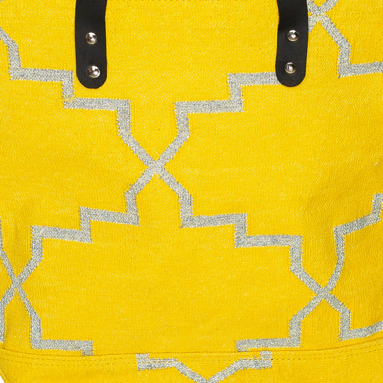 Yellow Beach Bag