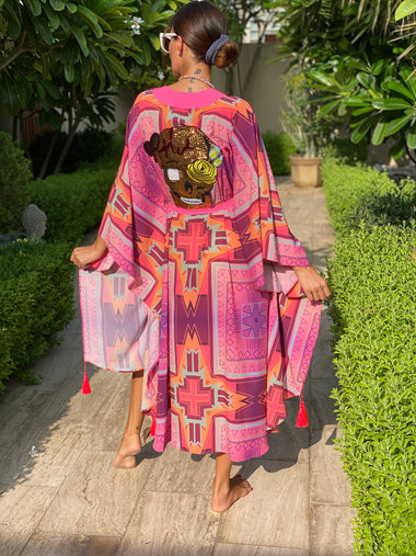 Boho Silk Kimono - Kaftan