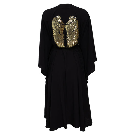 Gold Angel Black