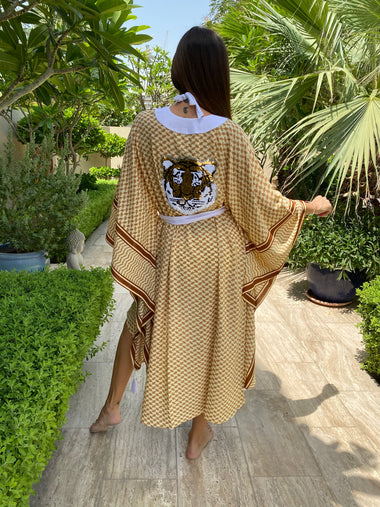 Kimono Beach Cover Up - Kaftan
