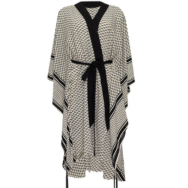 Tribe Kimono Wings Black Long - Kimono