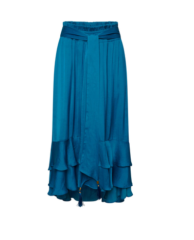 Shirred Waist Maxi Dress