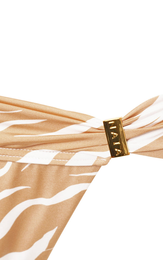 Fixed Side Bottoms with Naia Gold Hardware