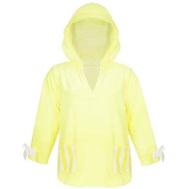 Nessi Byrd Begonia Toweling Hoodie - Girls Toweling Hoodie
