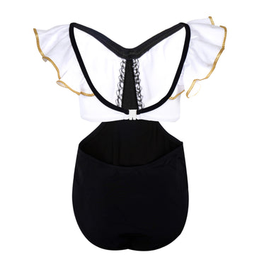 Kids Ruffle Sleeve Swimsuit