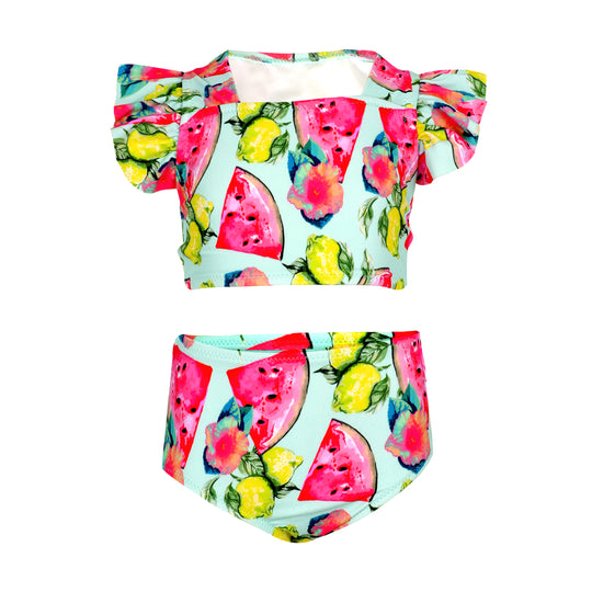 Load image into Gallery viewer, Watermelon Print Bikini for Girls 
