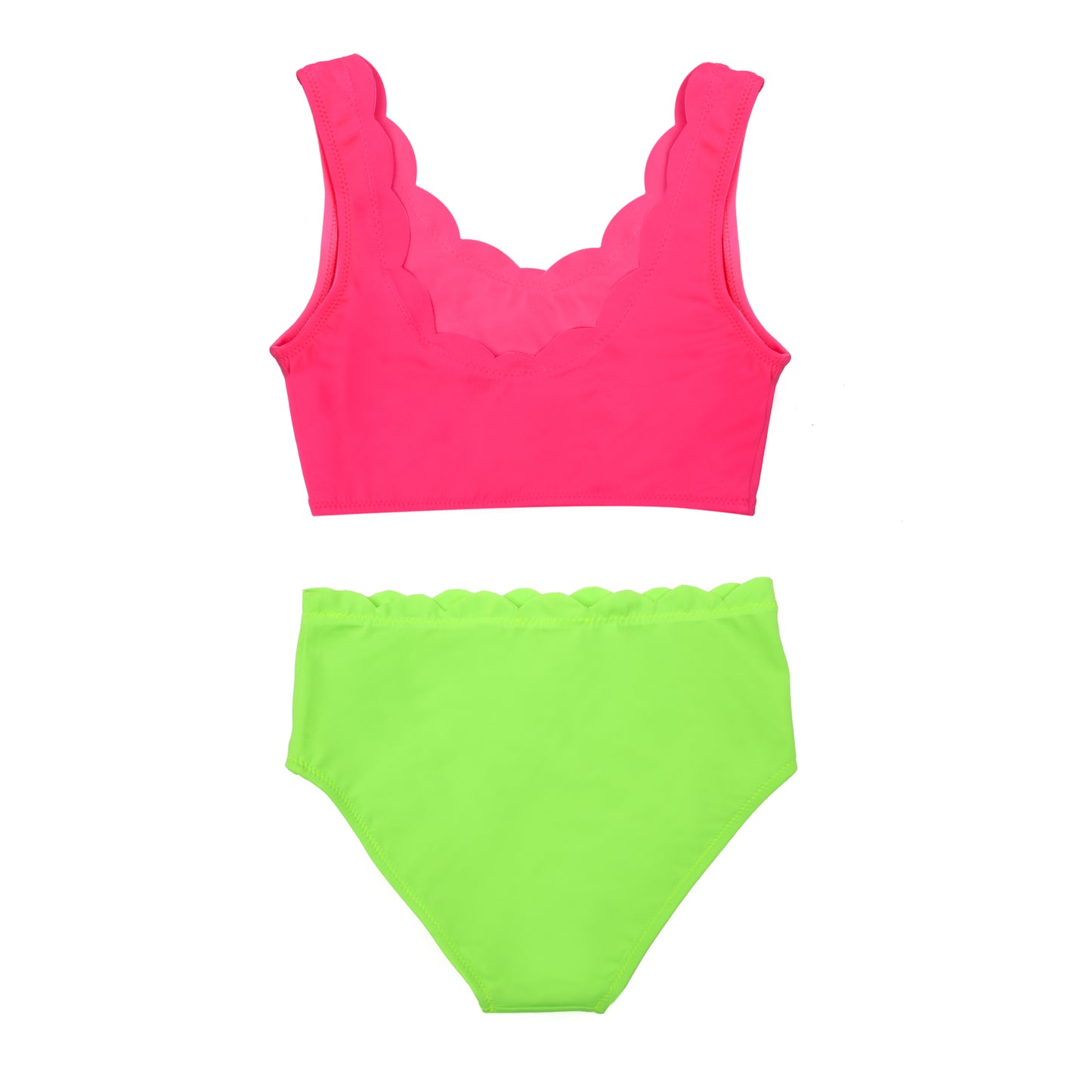 Load image into Gallery viewer, Neon Bikini Set from Nessi Byrd Kids
