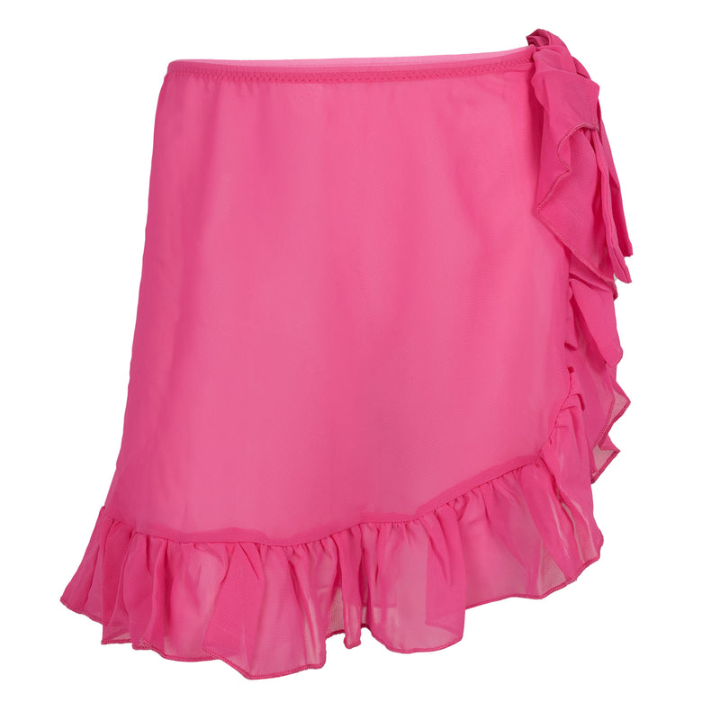 Pink Wrap Skirt for Girls