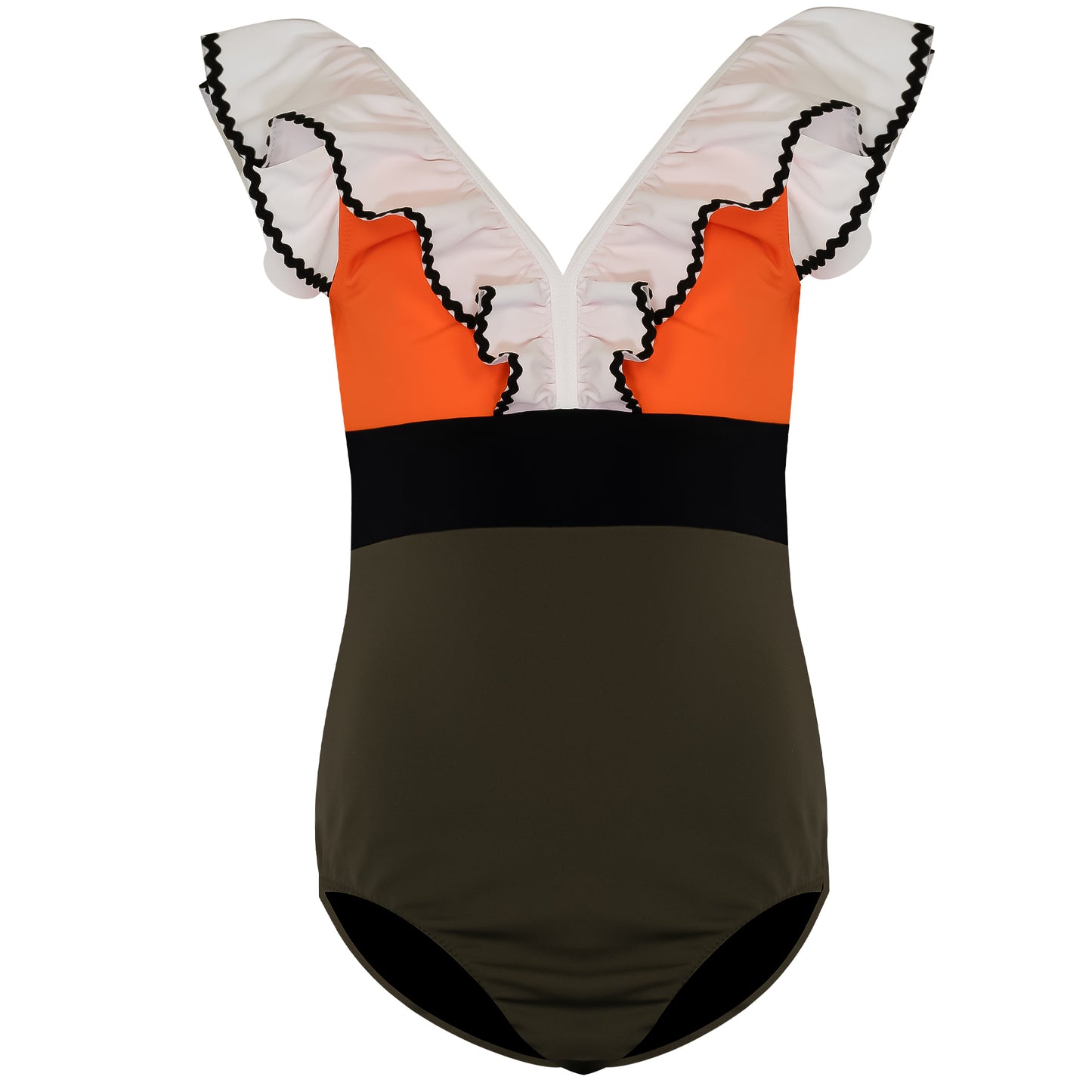 Load image into Gallery viewer, Colour Block Girls Sun Safe Swimwear
