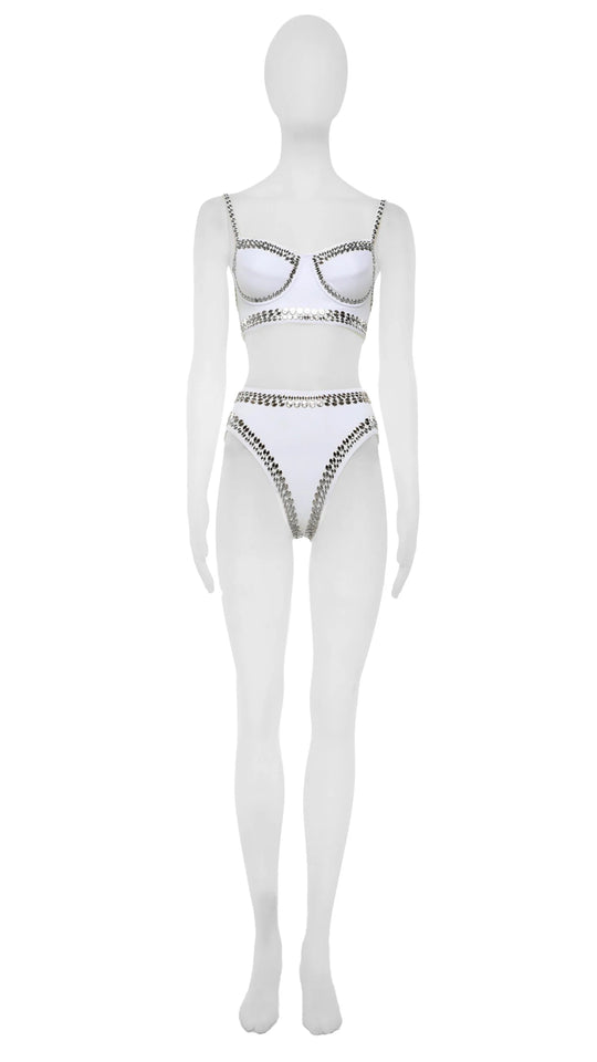 Norma kamali studded bikini sales