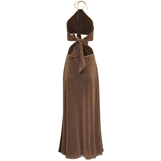 Load image into Gallery viewer, Lumiere Knotted Dress Sand
