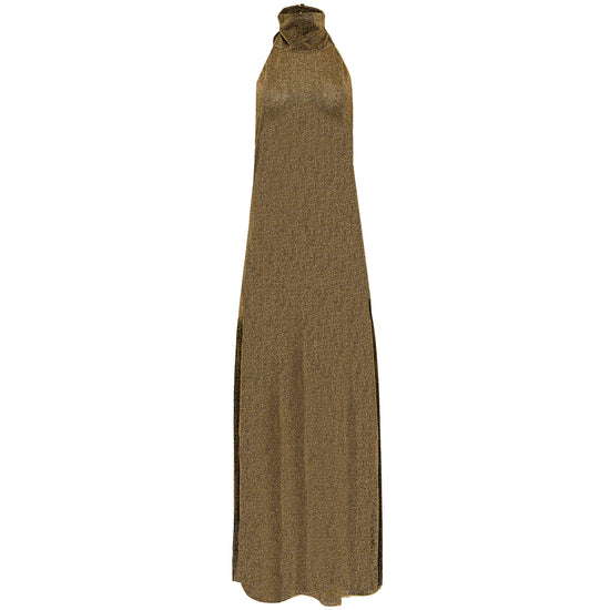 Lumiere Turtle Neck Dress Sand
