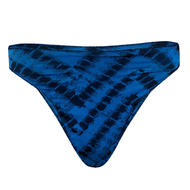 Safari Bra With 90’S Bottom Blue - Bikini