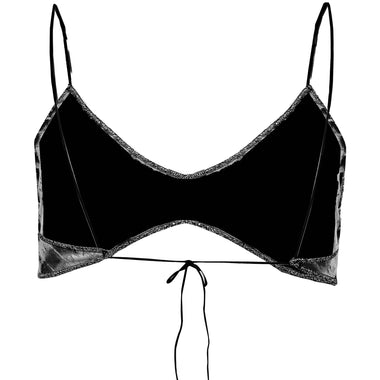 Safari Bra With 90’S Bottom Silver - Bikini