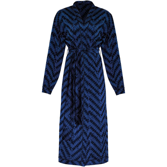 Safari Kaftan Mystic Jacquard Blue