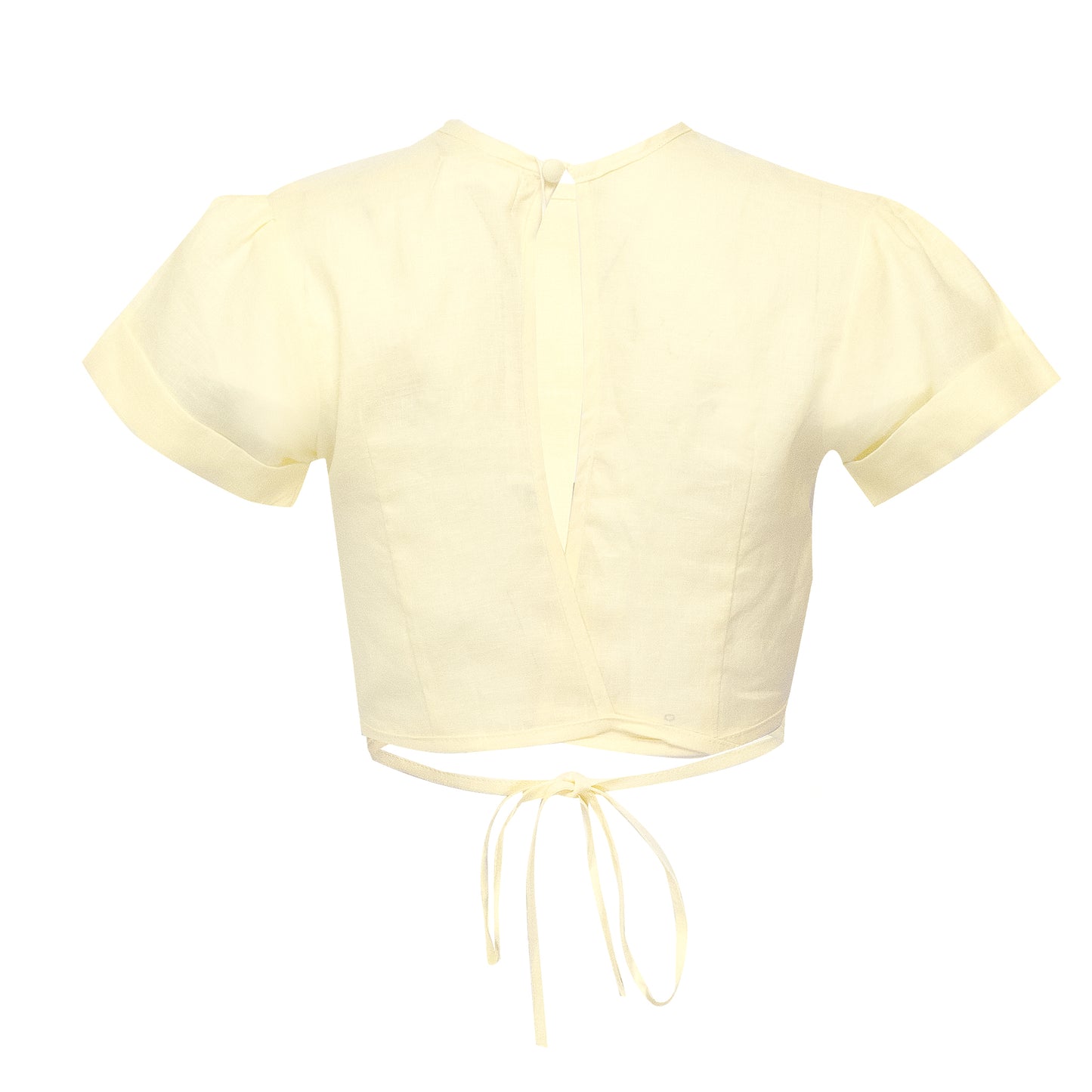 Load image into Gallery viewer, Double Crossed Top Butter Almond - Top
