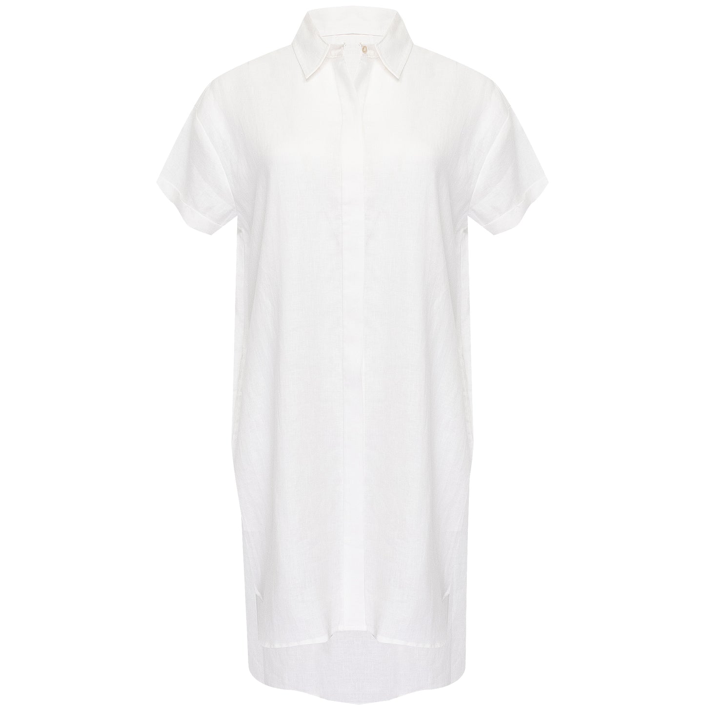 Load image into Gallery viewer, Sun Shirt Dress Long Off White
